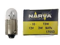 Лампа NARVA* 17053 T2W 12V 2W (BA9s)