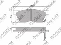 Тормозные колодки TG-378C/PF8263 (КЕРАМИКА)* Ti·GUAR