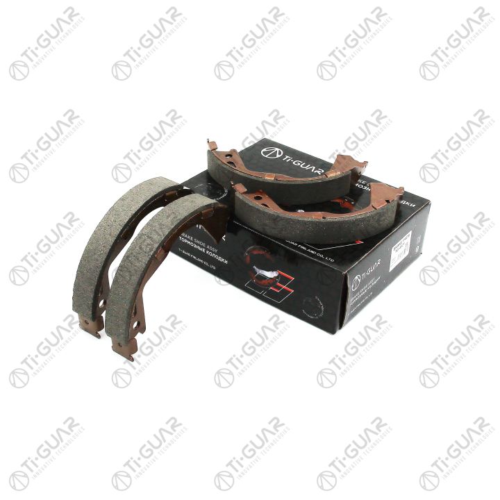 Тормозные колодки (РУЧНОГО ТОРМОЗА) TG-4521/FN0666* Ti·GUAR (комплект 4шт.) Тормозные колодки (РУЧНОГО ТОРМОЗА) TG-4521/FN0666* Ti·GUAR (комплект 4шт.)