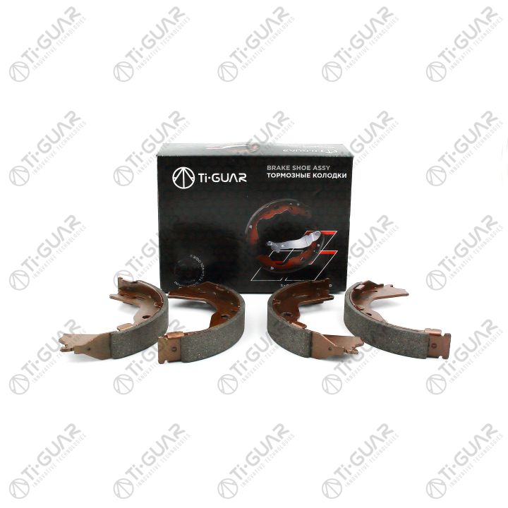 Тормозные колодки (РУЧНОГО ТОРМОЗА) TG-4521/FN0666* Ti·GUAR (комплект 4шт.) Тормозные колодки (РУЧНОГО ТОРМОЗА) TG-4521/FN0666* Ti·GUAR (комплект 4шт.)