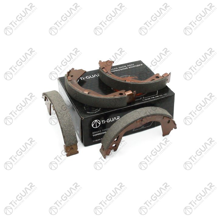 Тормозные колодки (РУЧНОГО ТОРМОЗА) TG-4521/FN0666* Ti·GUAR (комплект 4шт.) Тормозные колодки (РУЧНОГО ТОРМОЗА) TG-4521/FN0666* Ti·GUAR (комплект 4шт.)