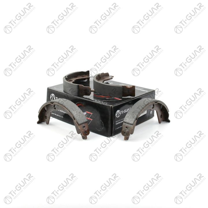 Тормозные колодки (РУЧНОГО ТОРМОЗА) TG-11004/FN11004* Ti·GUAR (комплект 4шт.) Тормозные колодки (РУЧНОГО ТОРМОЗА) TG-11004/FN11004* Ti·GUAR (комплект 4шт.)