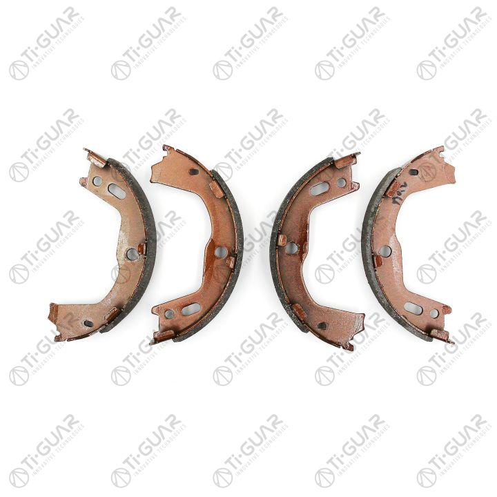 Тормозные колодки (РУЧНОГО ТОРМОЗА) TG-4521/FN0666* Ti·GUAR (комплект 4шт.) Тормозные колодки (РУЧНОГО ТОРМОЗА) TG-4521/FN0666* Ti·GUAR (комплект 4шт.)