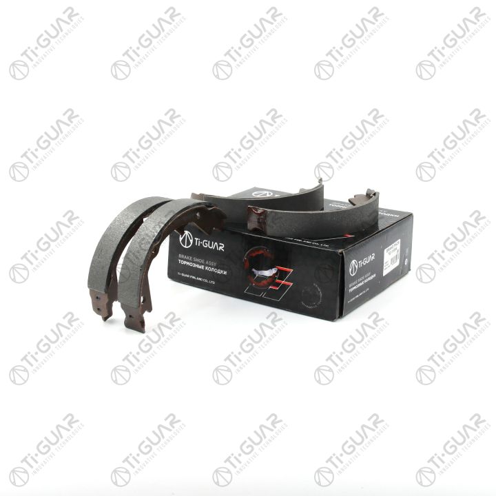 Тормозные колодки (РУЧНОГО ТОРМОЗА) TG-11004/FN11004* Ti·GUAR (комплект 4шт.) Тормозные колодки (РУЧНОГО ТОРМОЗА) TG-11004/FN11004* Ti·GUAR (комплект 4шт.)